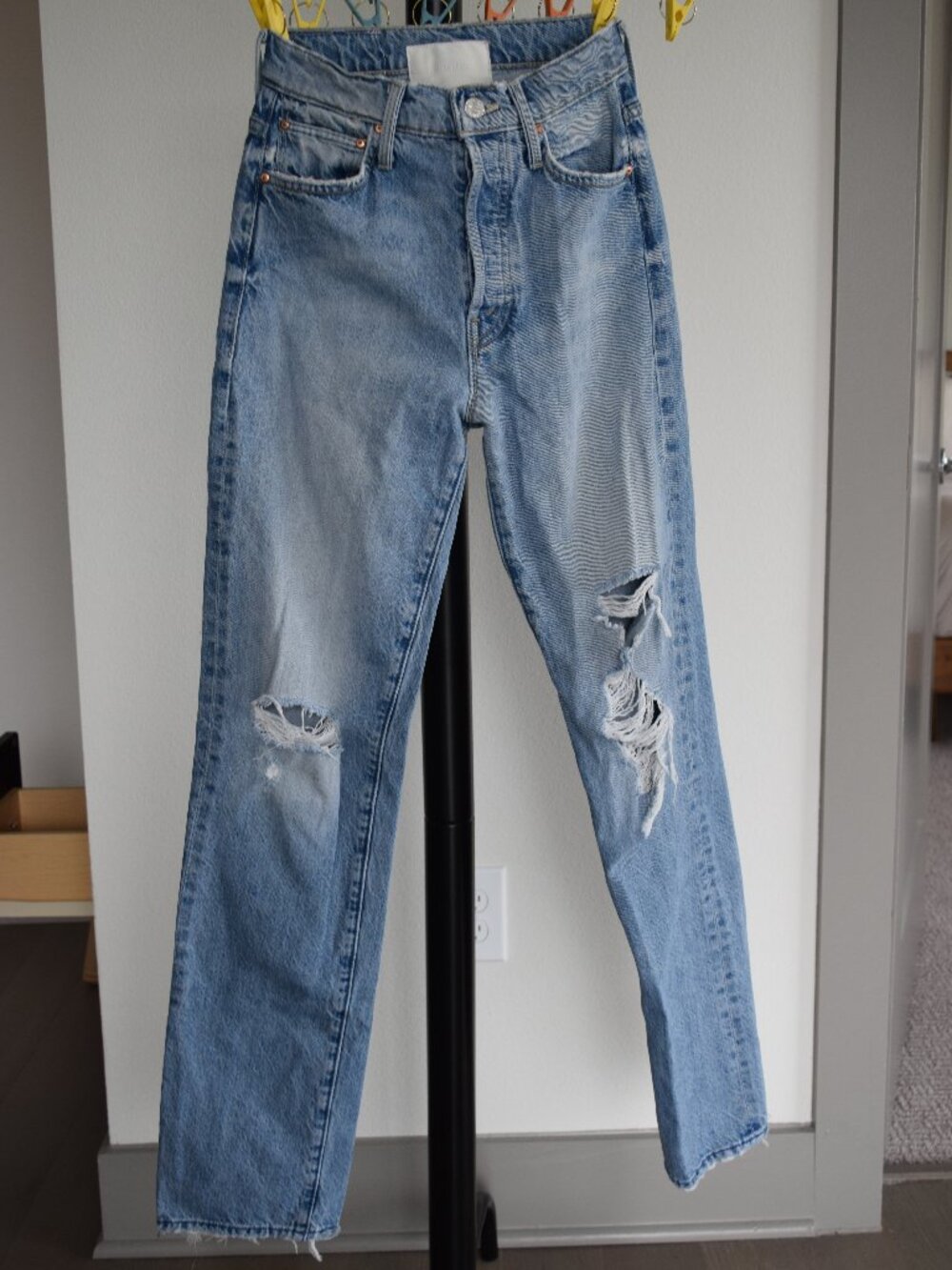 MOTHER The Huffy Skimp "Hotter On The Other Side" — Size 23